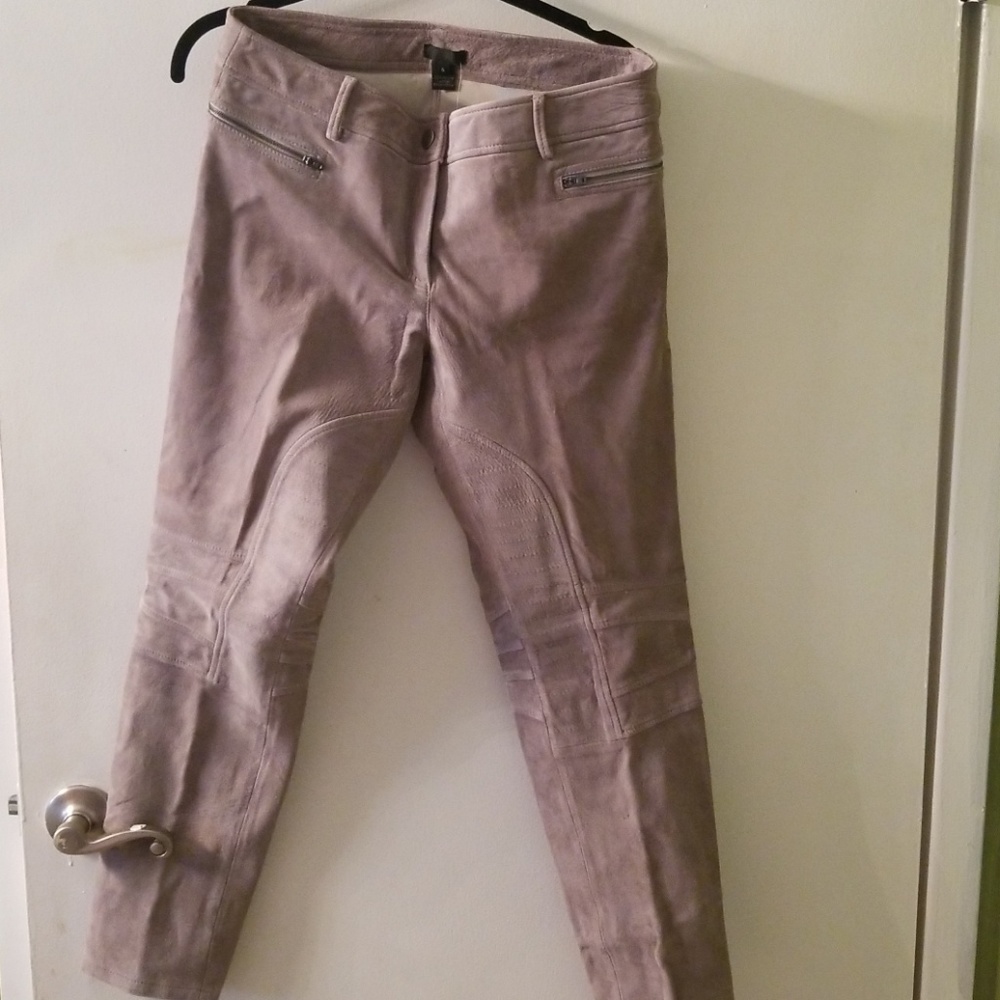 J. Crew suede riding pants